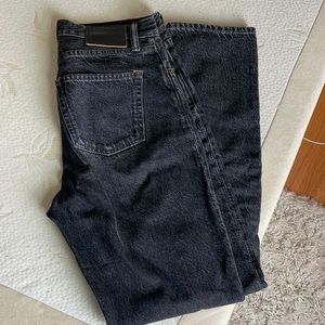 Acne studios black denim